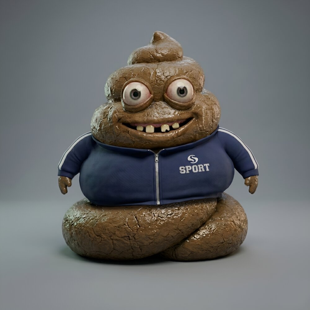 A cursed Poopy Poop Friends NFT — Portal of Loathing